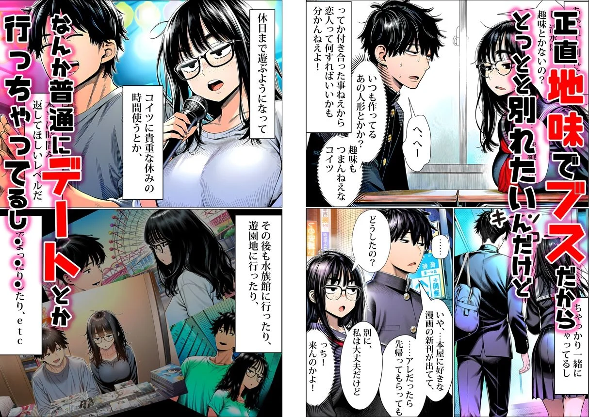 罰ゲームで地味ブスに嘘告白したら、孕ませちゃって結婚することになった 画像2