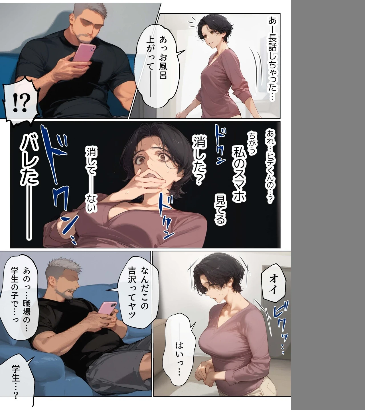 バ先のパート主婦（41）を家に連れ込んだら10年ぶりの汗だく本気セックスした話【18禁】（単話） 画像3